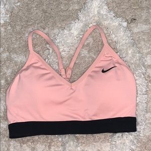 Pink Nike Sports-bra